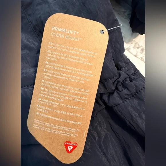 NEW Free People Movement Billie Boxy Lightweight Insulated Jacket Black Size M/L - Picture 6 of 11